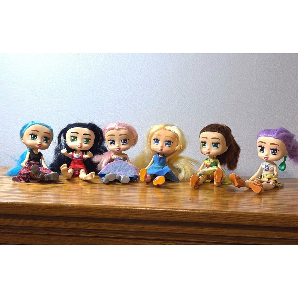 Boxy Girls Mini Fashion‎ Doll Lot of 6 Jay@Play
